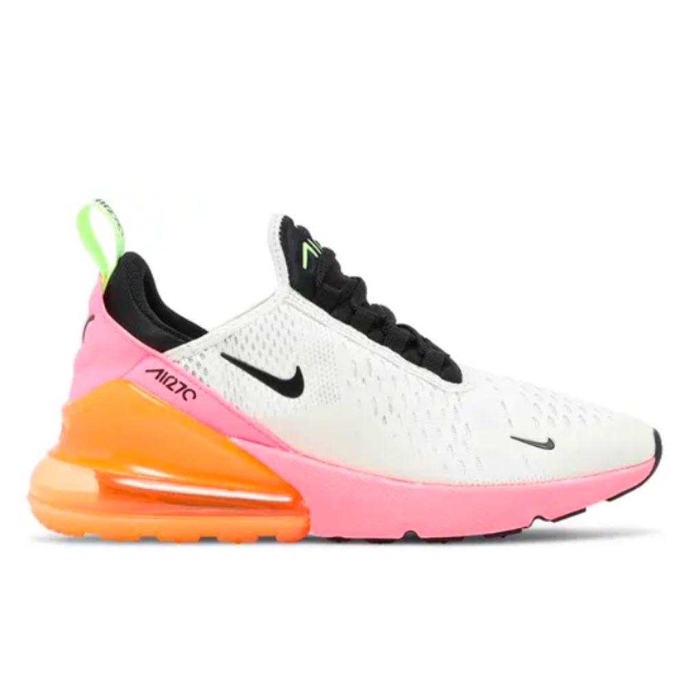 Nike Air Max 270 Summit White Sunset Pulse Size 7.5